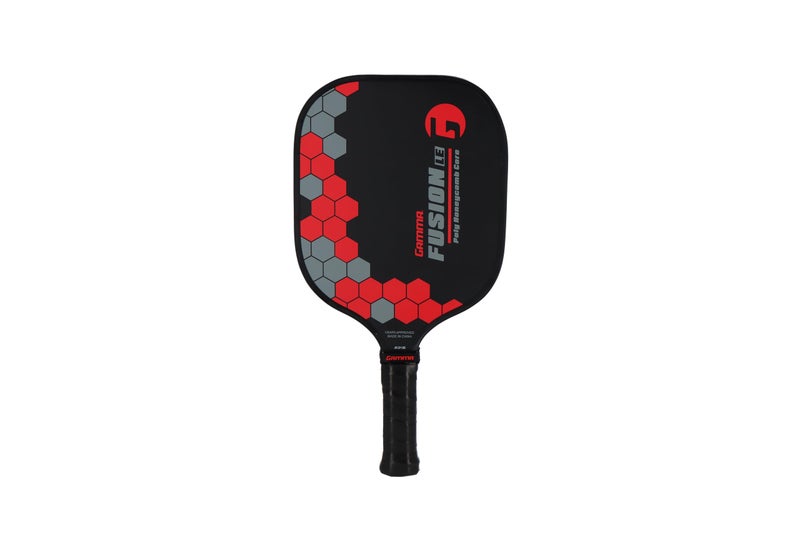 Gamma Sports 2.0 Pickleball Paddles: Mens and Womens Textured Fiberglass Face Pickle-Ball Racquet - Indoor and Outdoor Racket: Fusion Red, ~8 oz - Image 1